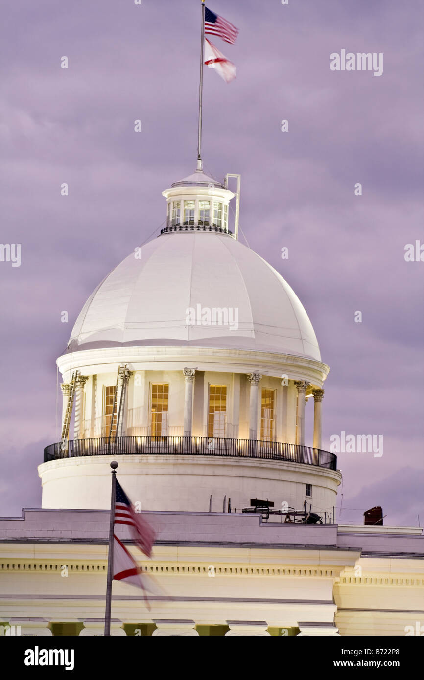 State Capitol of Alabama Stock Photo