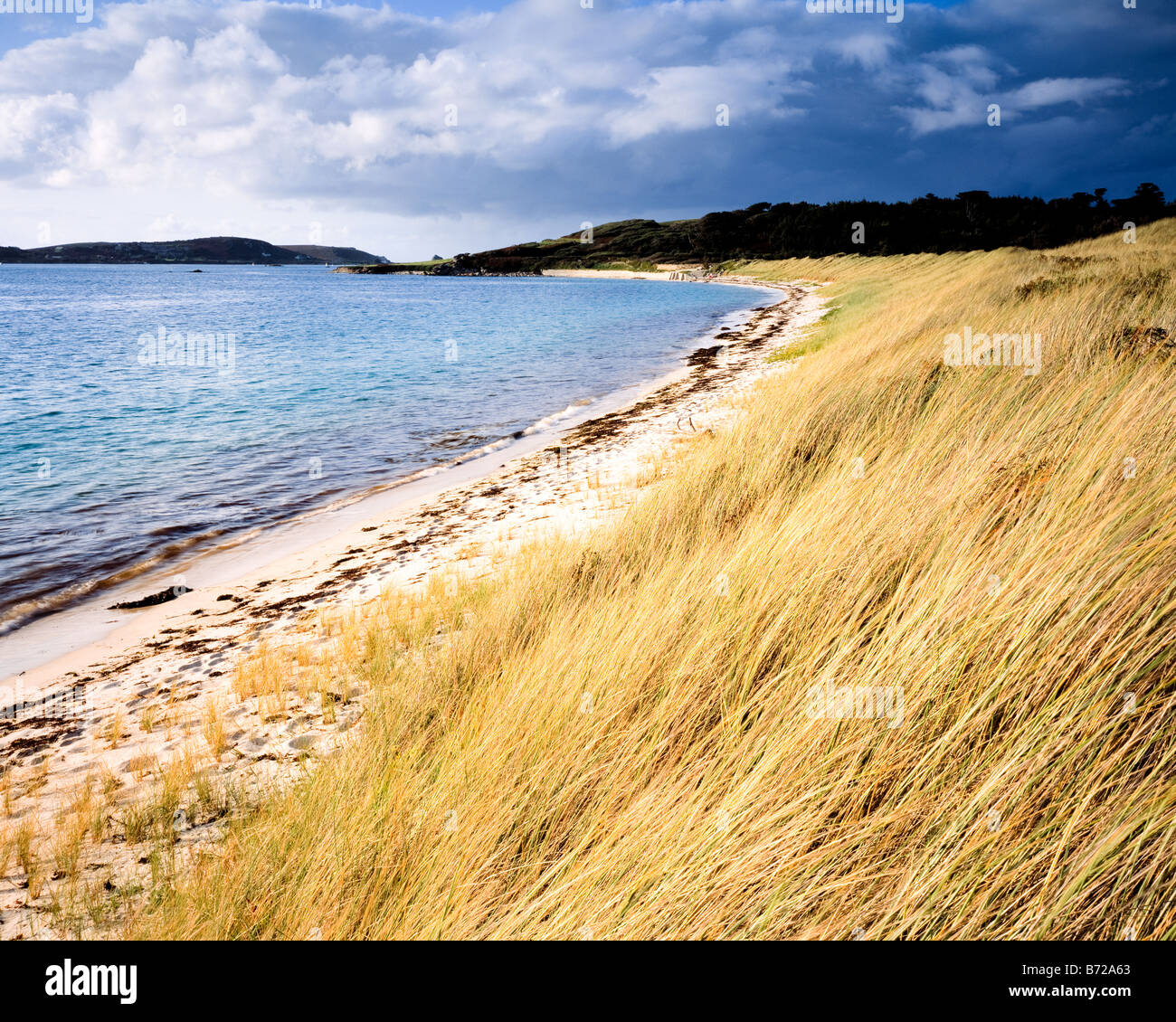 Appletree Bay, Tresco. Isles of Scilly. Cornwall Stock Photo Alamy