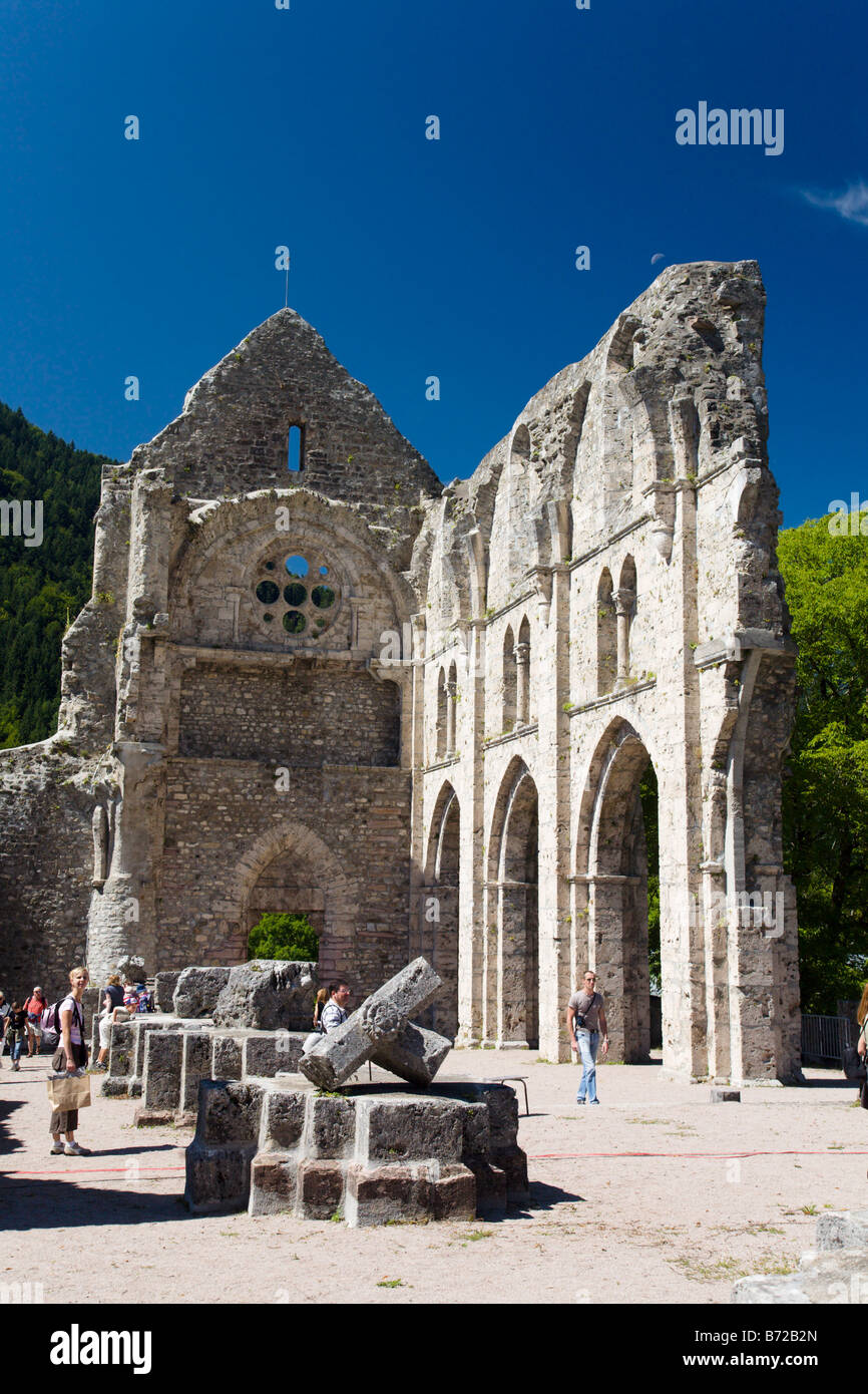 L Abbaye D Aulps The Ruins Of A Monastery In St Jean D Aulps In The 