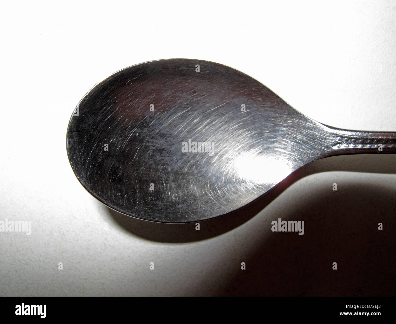 Big spoon Stock Photo