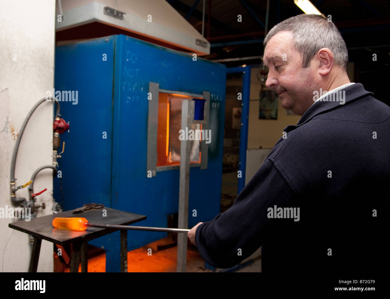 Waterford Crystal, Glass Making factory, Ireland Stock Photo Alamy