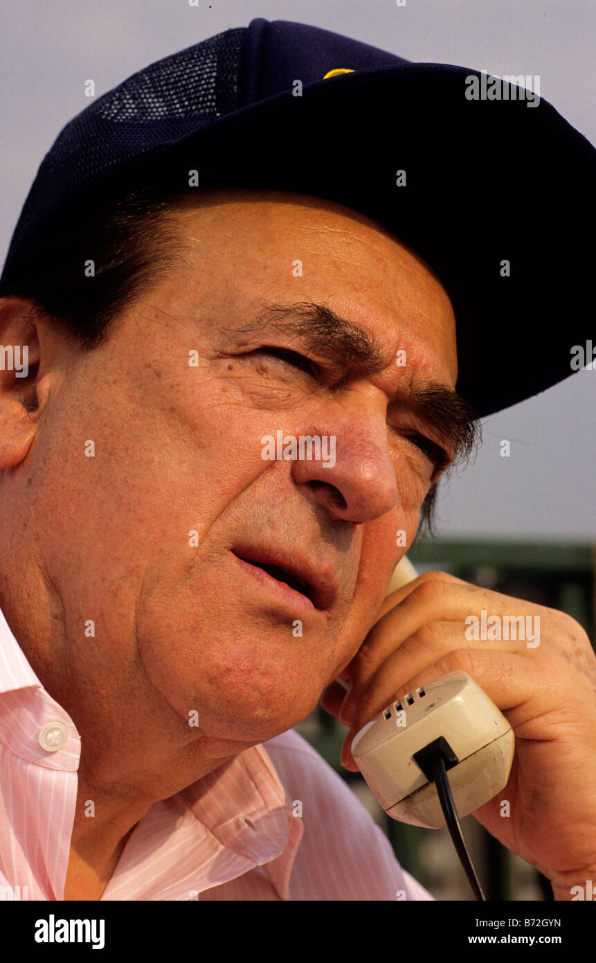 Robert Maxwell, media mogul, and owner of Mirror Group Newspapers