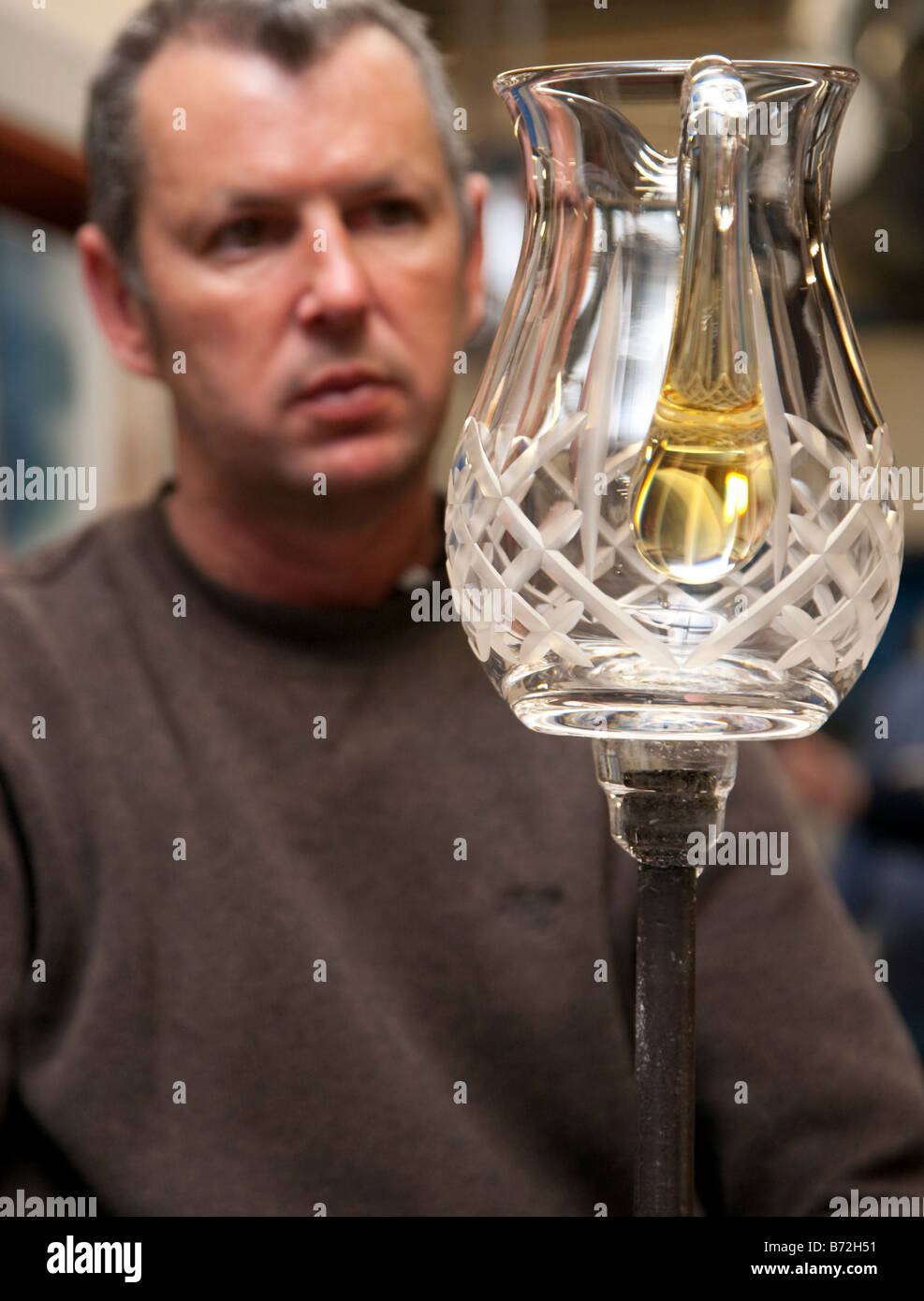 Waterford Crystal, Glass Making factory, Ireland Stock Photo Alamy