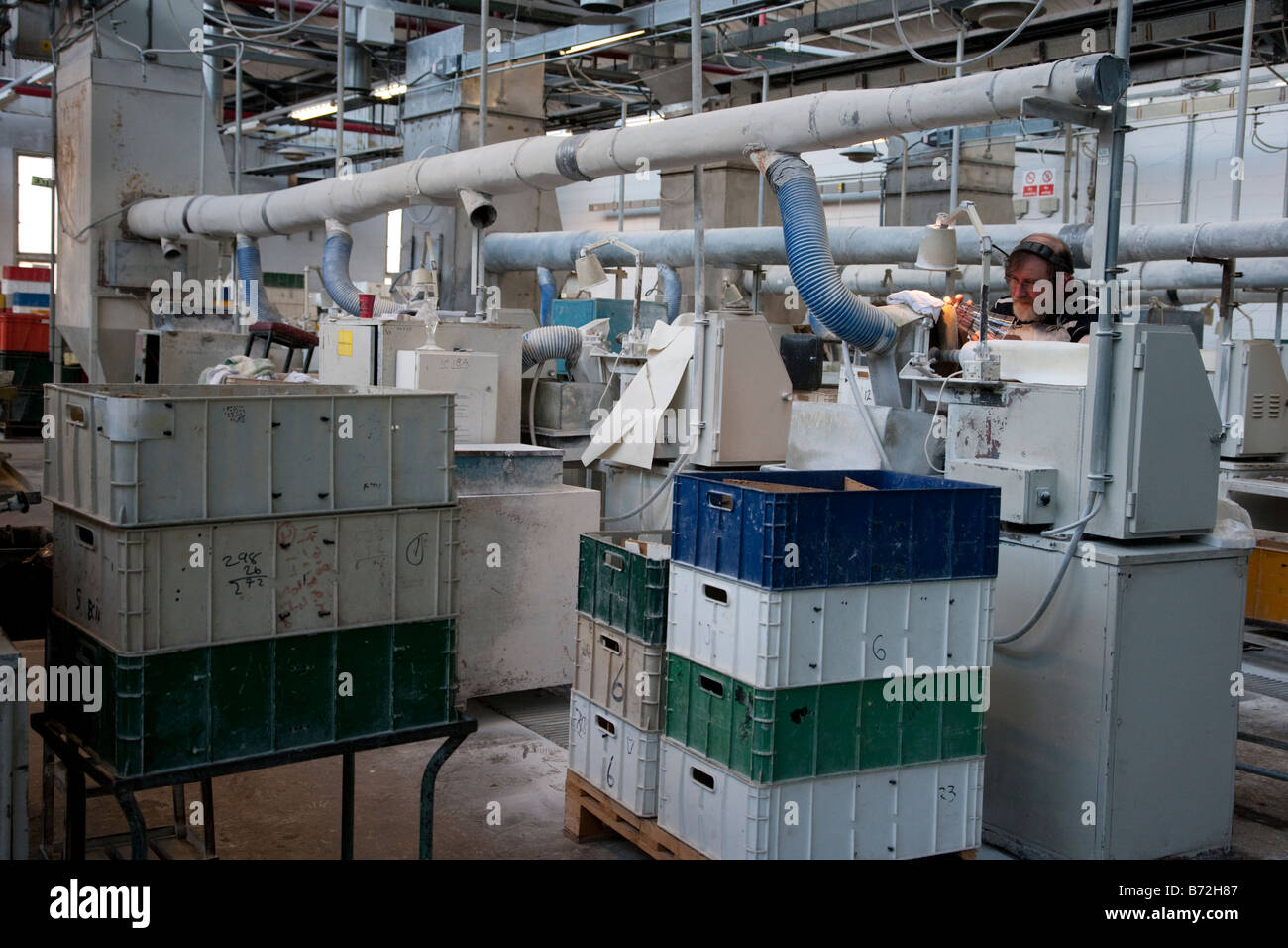 Waterford Crystal, Glass Making factory, Ireland Stock Photo Alamy