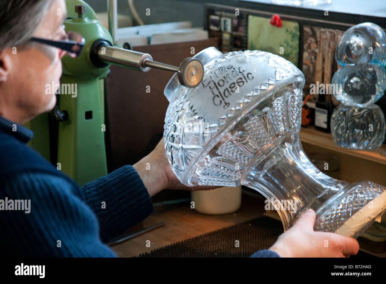Waterford Crystal, Glass Making factory, Ireland Stock Photo Alamy