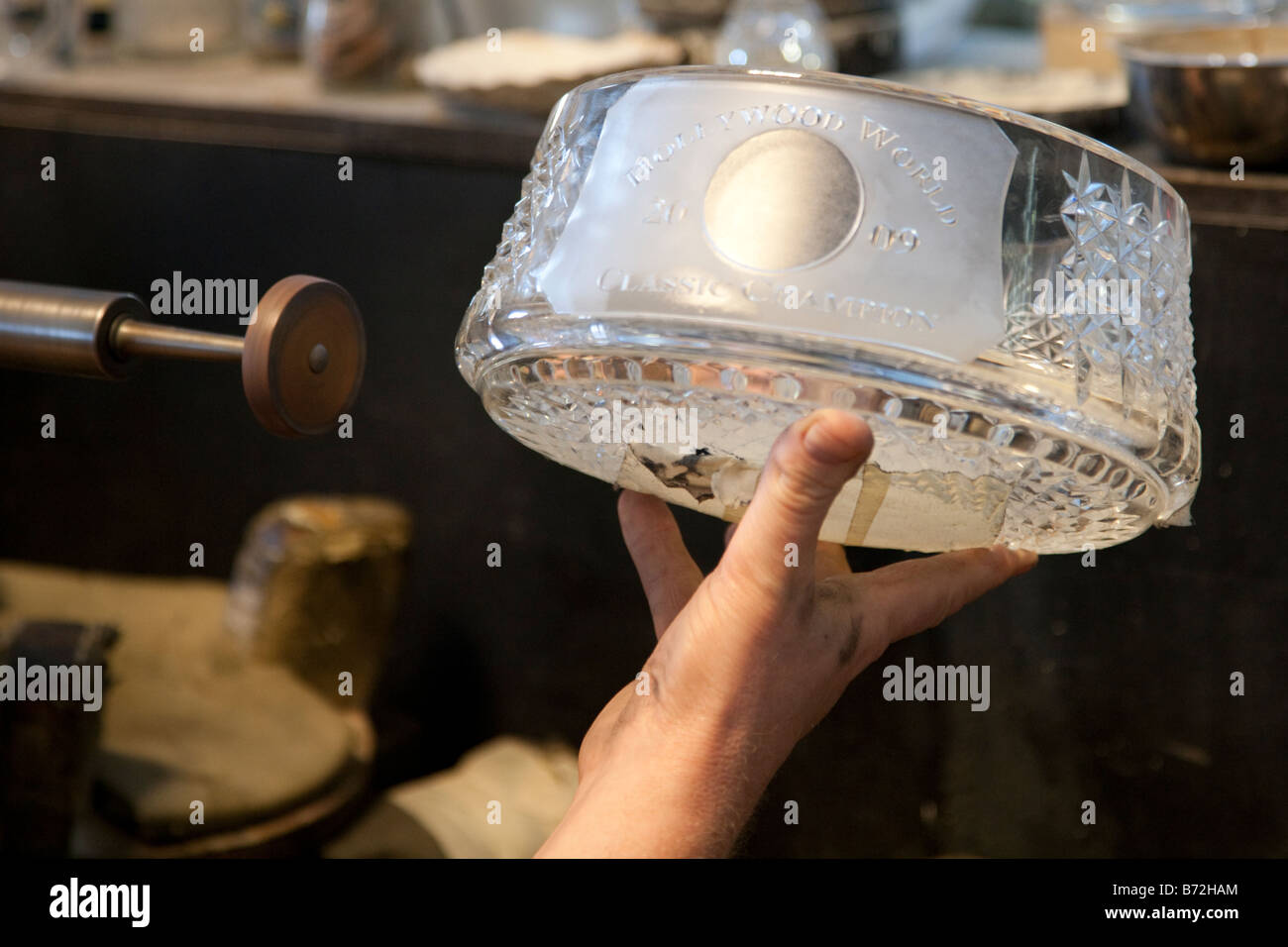 Waterford Crystal, Glass Making factory, Ireland Stock Photo Alamy