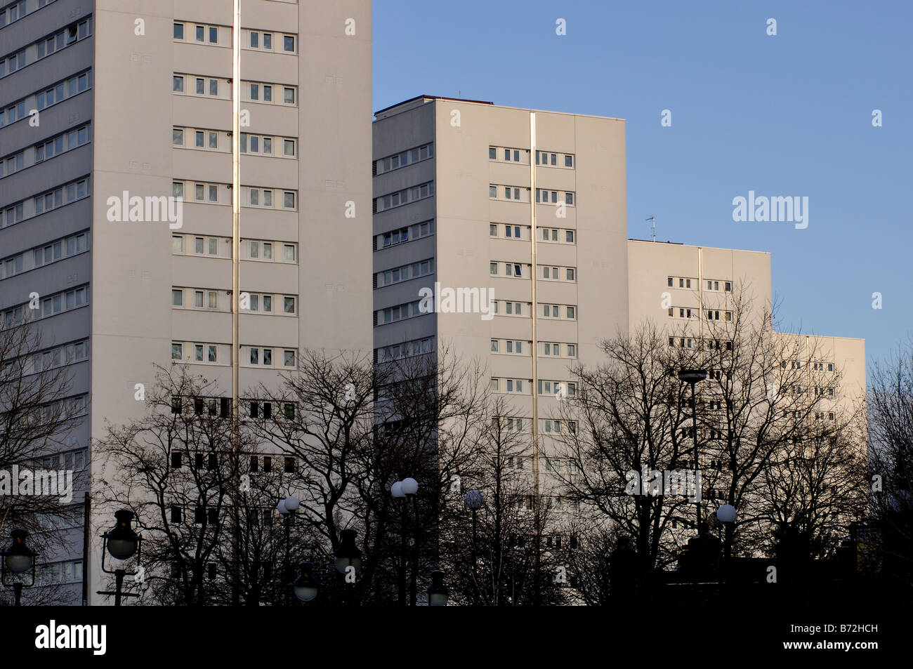High rise flats, Birmingham city centre, England, UK Stock Photo Alamy