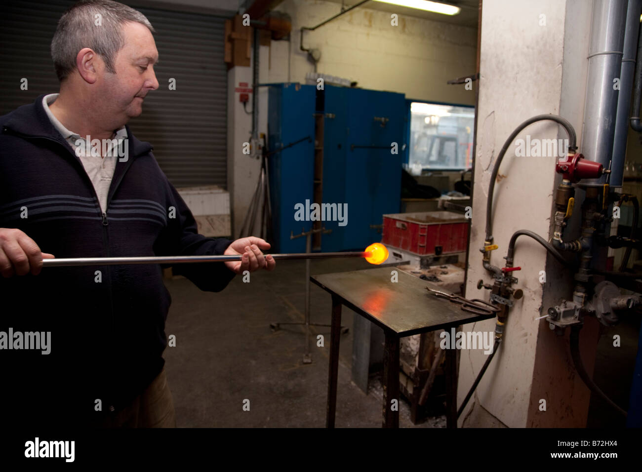 Waterford Crystal, Glass Making factory, Ireland Stock Photo Alamy