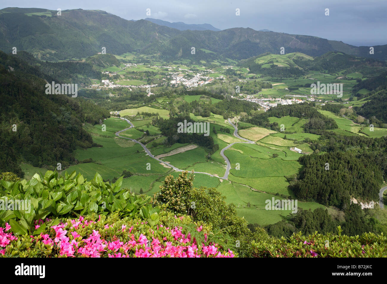 Sao Miguel in The Azores Stock Photo - Alamy