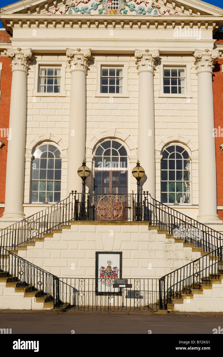 Warrington Town Hall, administrative centre for Warrington, Cheshire. Stock Photo