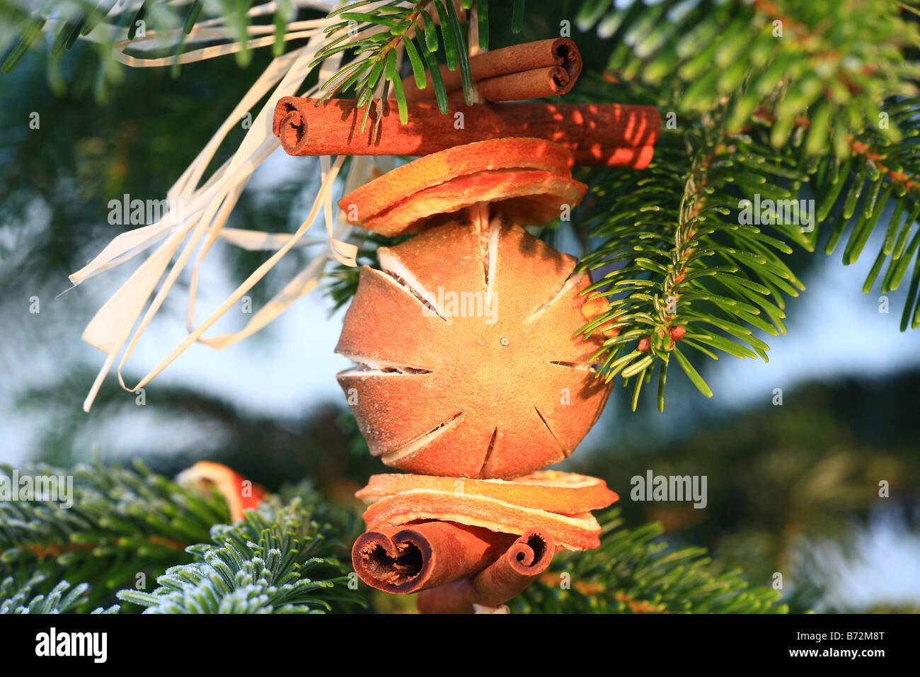 Christmas tree decoration Stock Photo