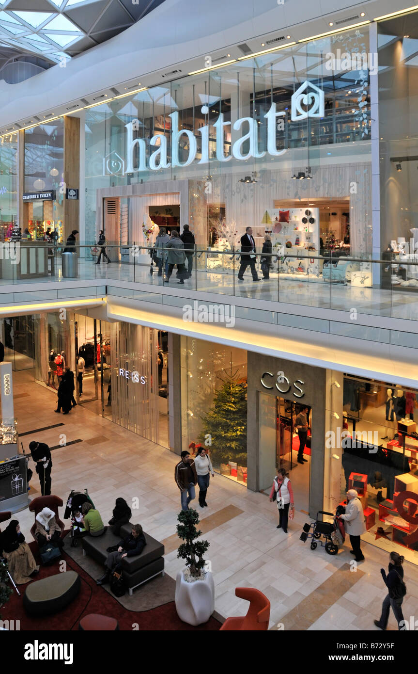 Habitat store in the Westfield shopping centre Shepherds Bush London Stock Photo - Alamy