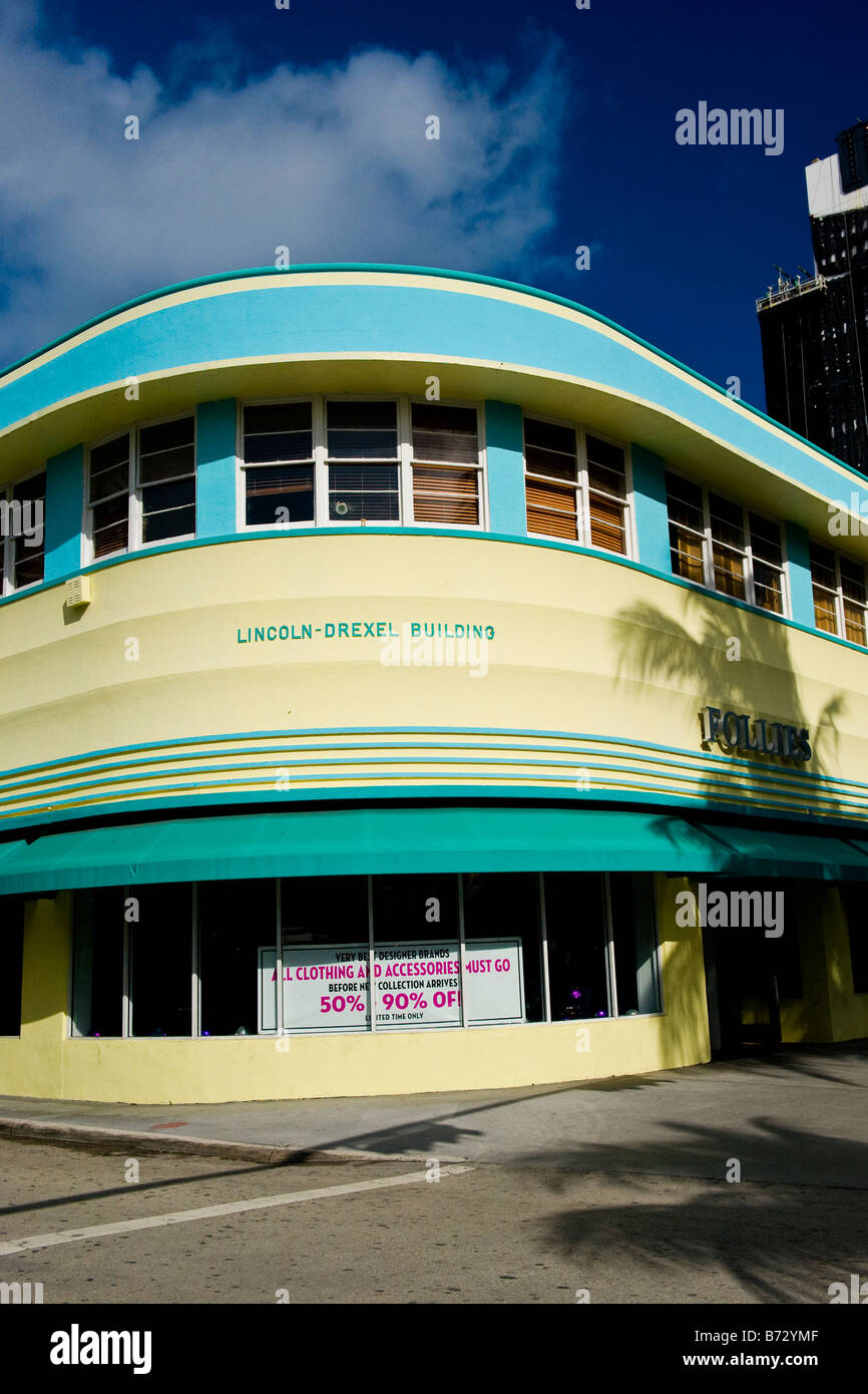 Miami street shops hi-res stock photography and images - Alamy