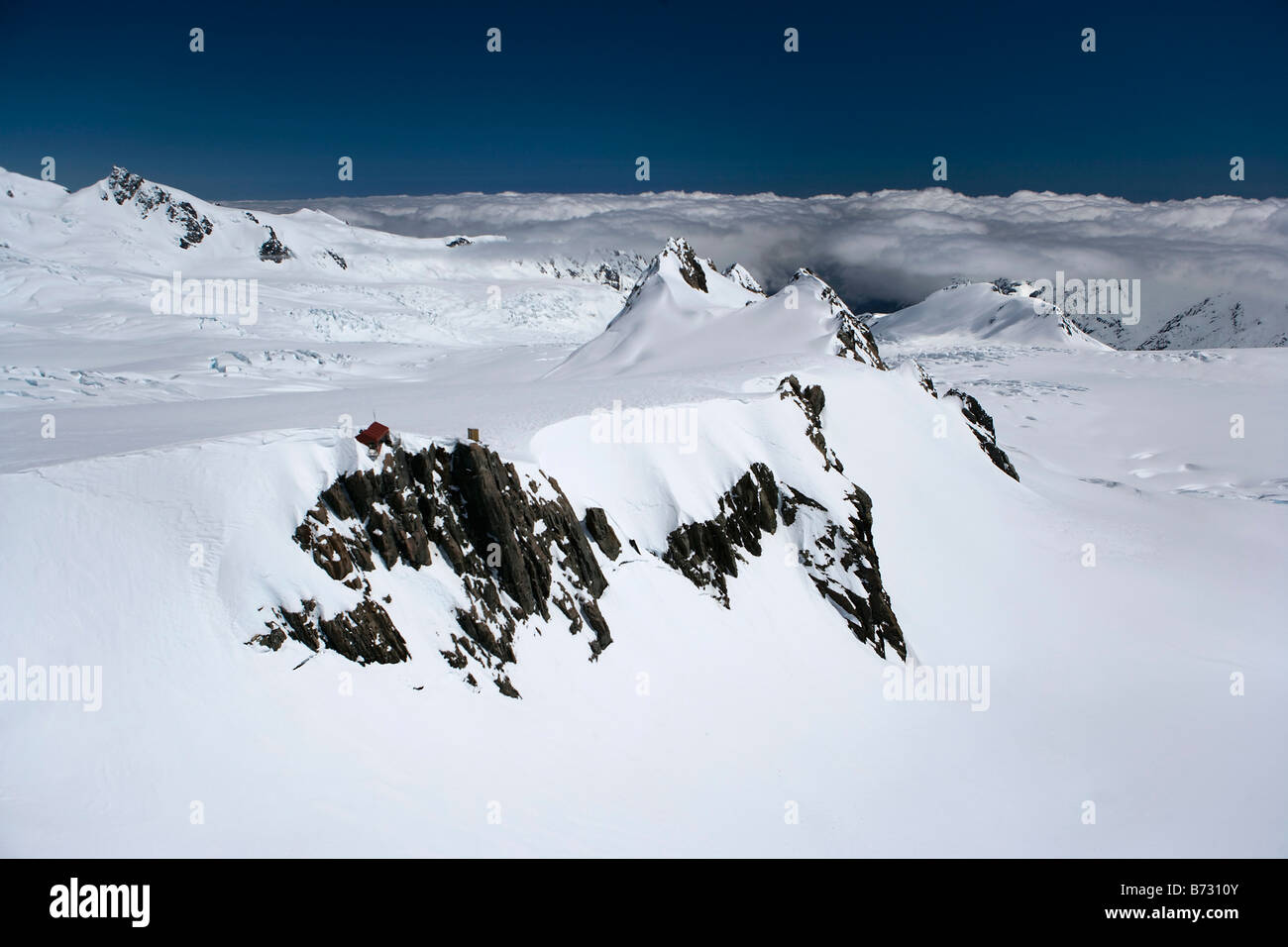 New Zealand, South island, Mount Cook National Park, Fox Glacier