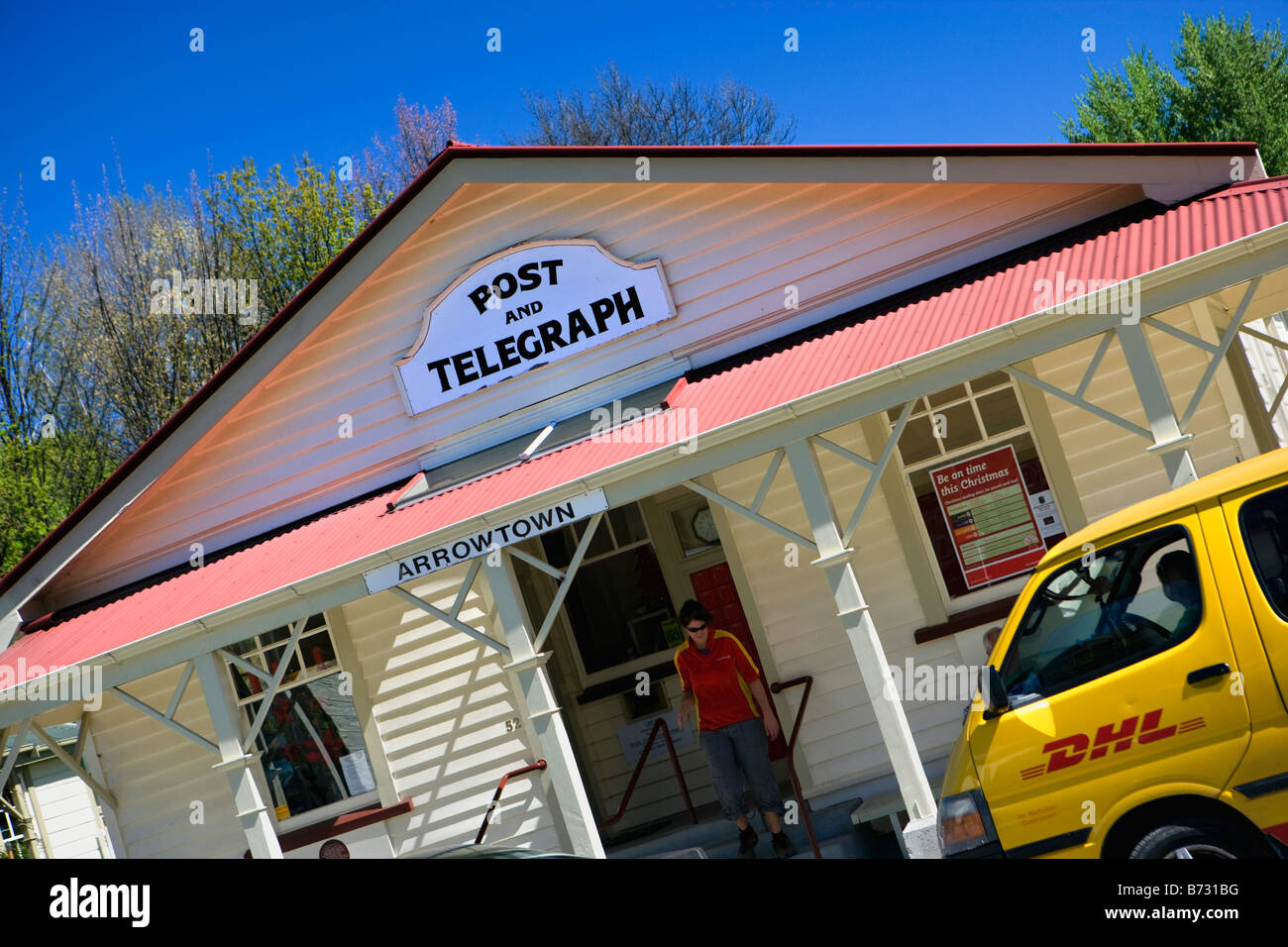 New Zealand, South Island, Arrowtown near Queenstown. Former gold