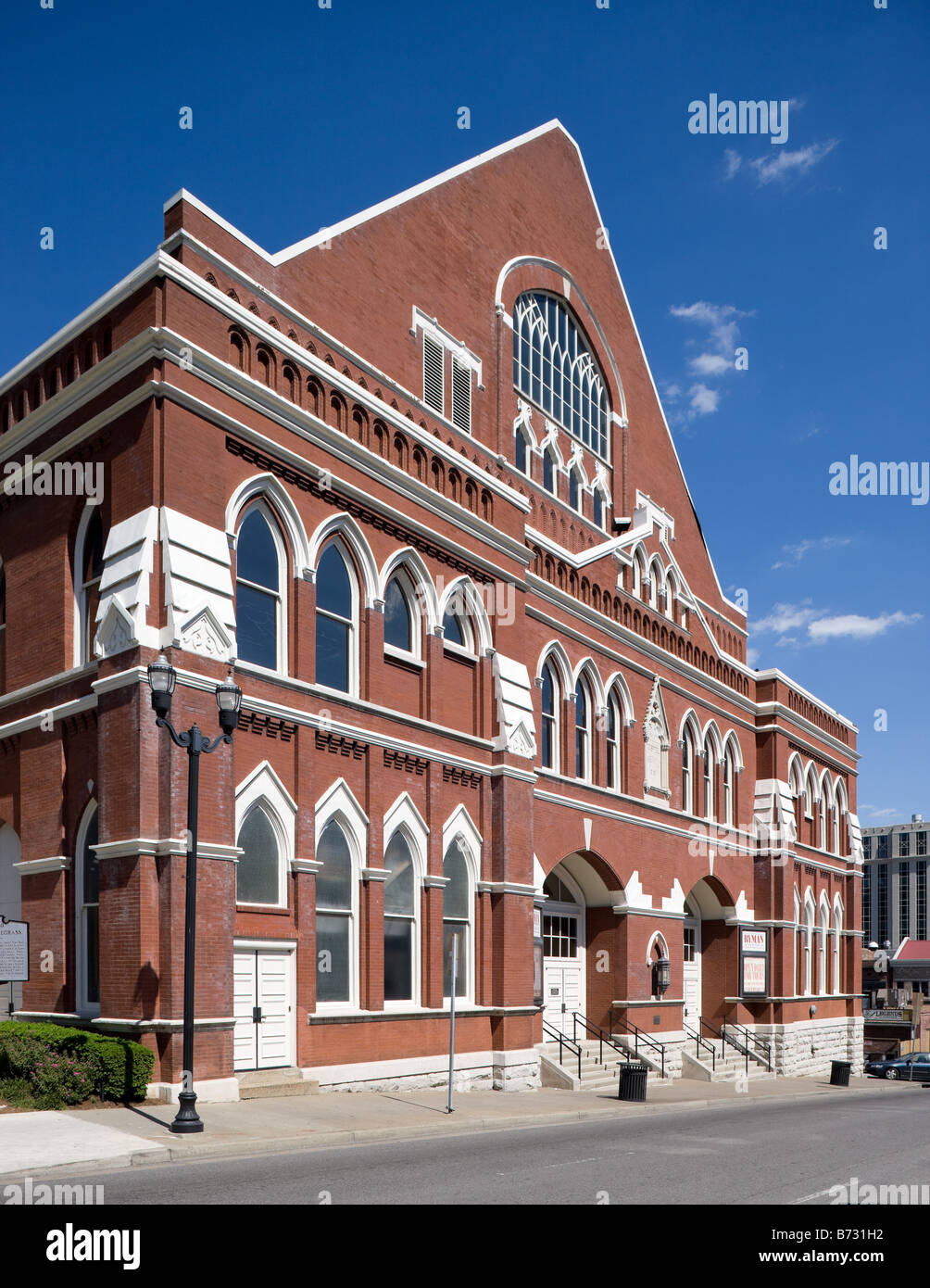 The Ryman Auditorium in Nashville, TN Stock Photo