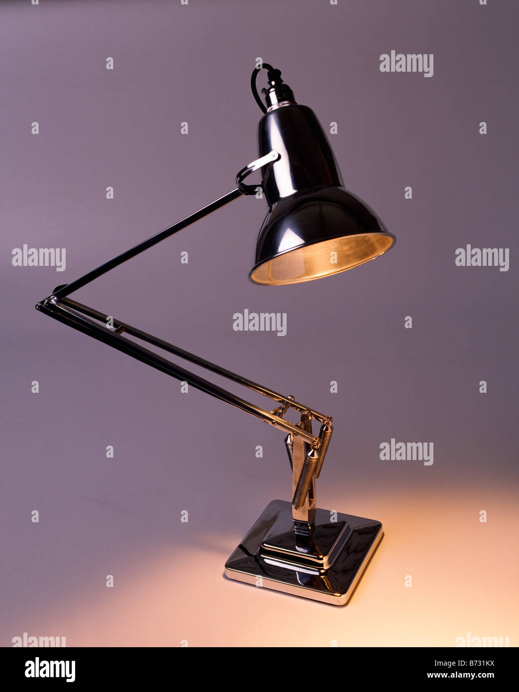 black anglepoise lamp