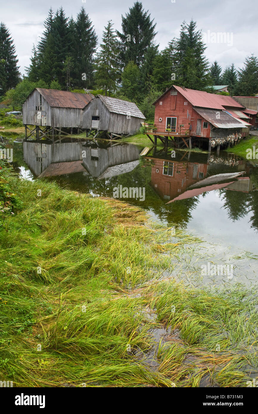 Hammer Slough, Petersburg, Alaska Stock Photo Alamy