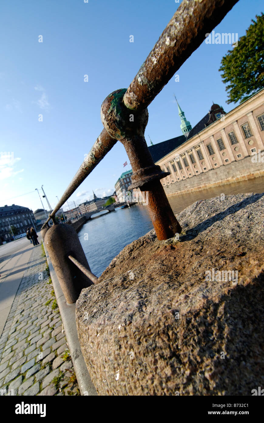 Close up of the rusted hand rail Copenhagen Denmark Stock Photo - Alamy