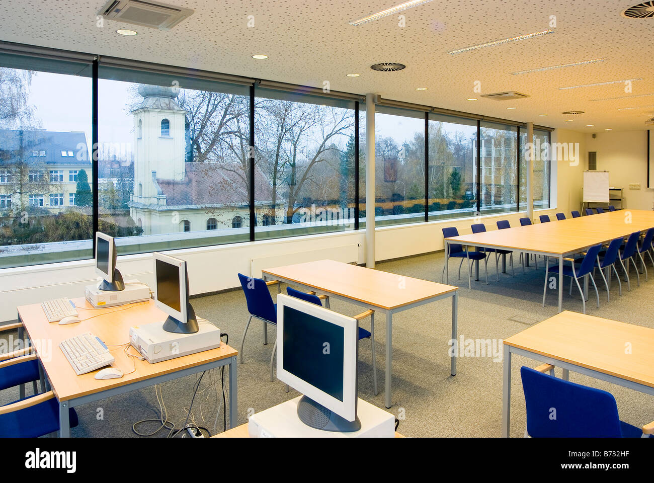 Empty Modern School Classroom High Resolution Stock Photography and ...