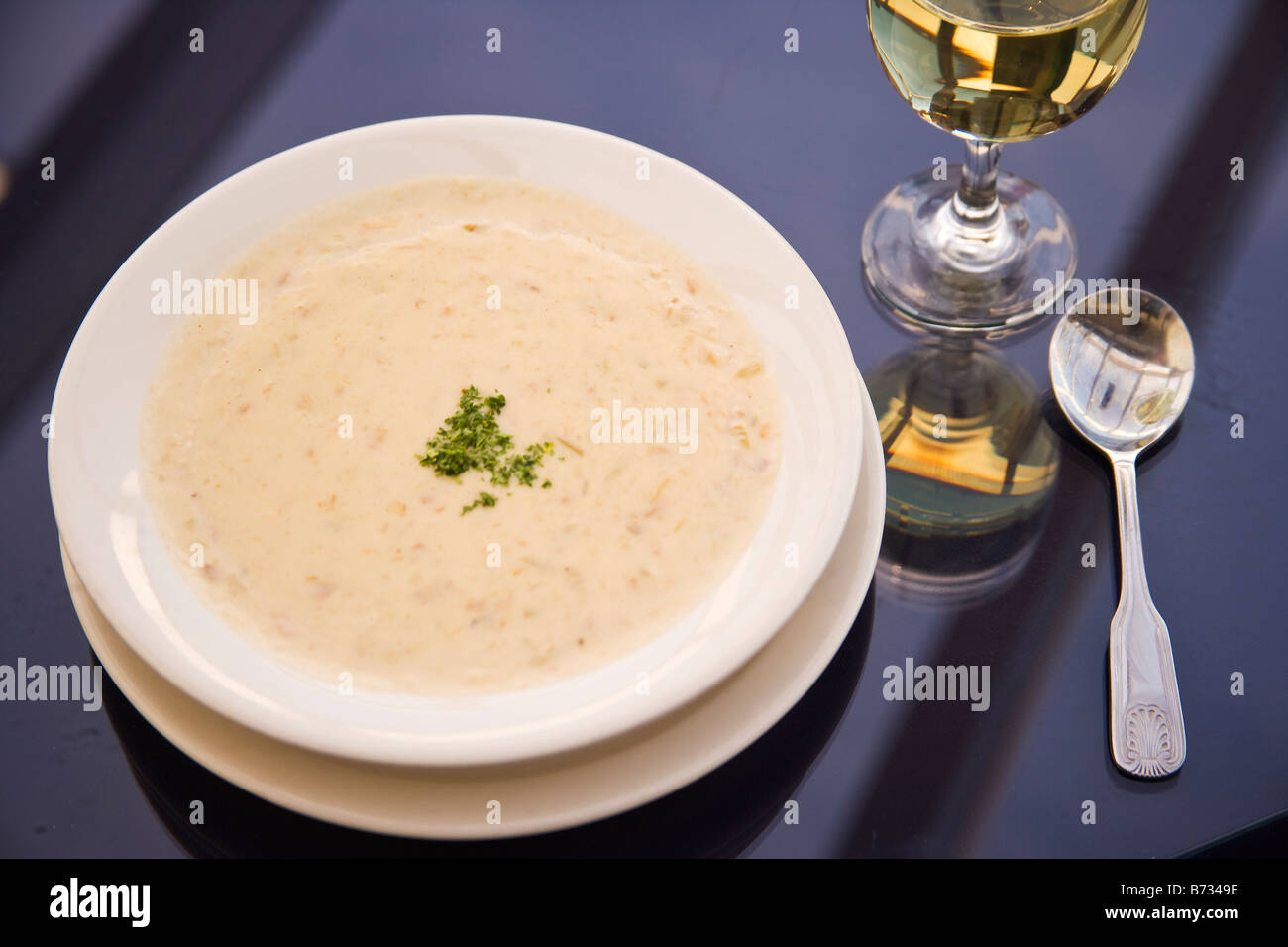 Clam chowder ventura hires stock photography and images Alamy