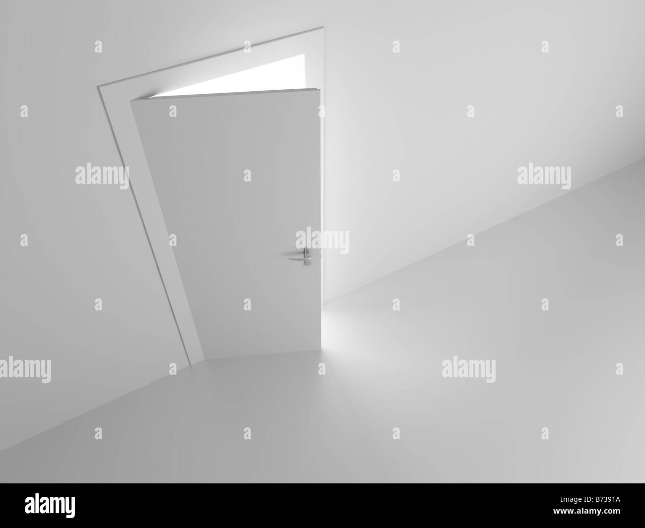 white door into dream Stock Photo Alamy