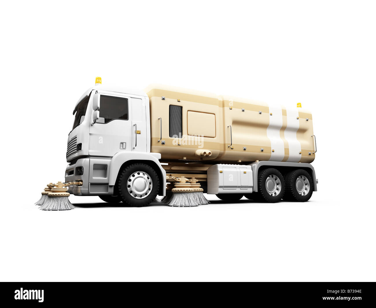 isolated dumpster on white background Stock Photo - Alamy