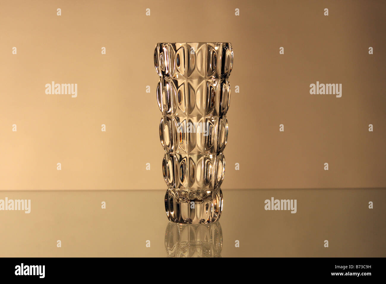 A glass vase pattern Stock Photo Alamy