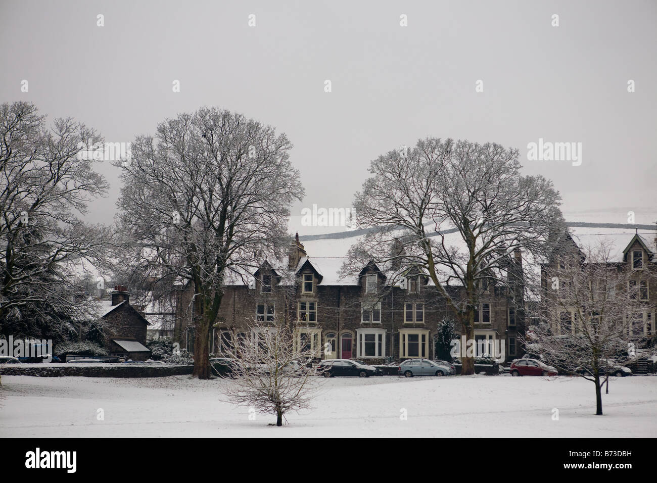 Kendal Green turned white Stock Photo Alamy