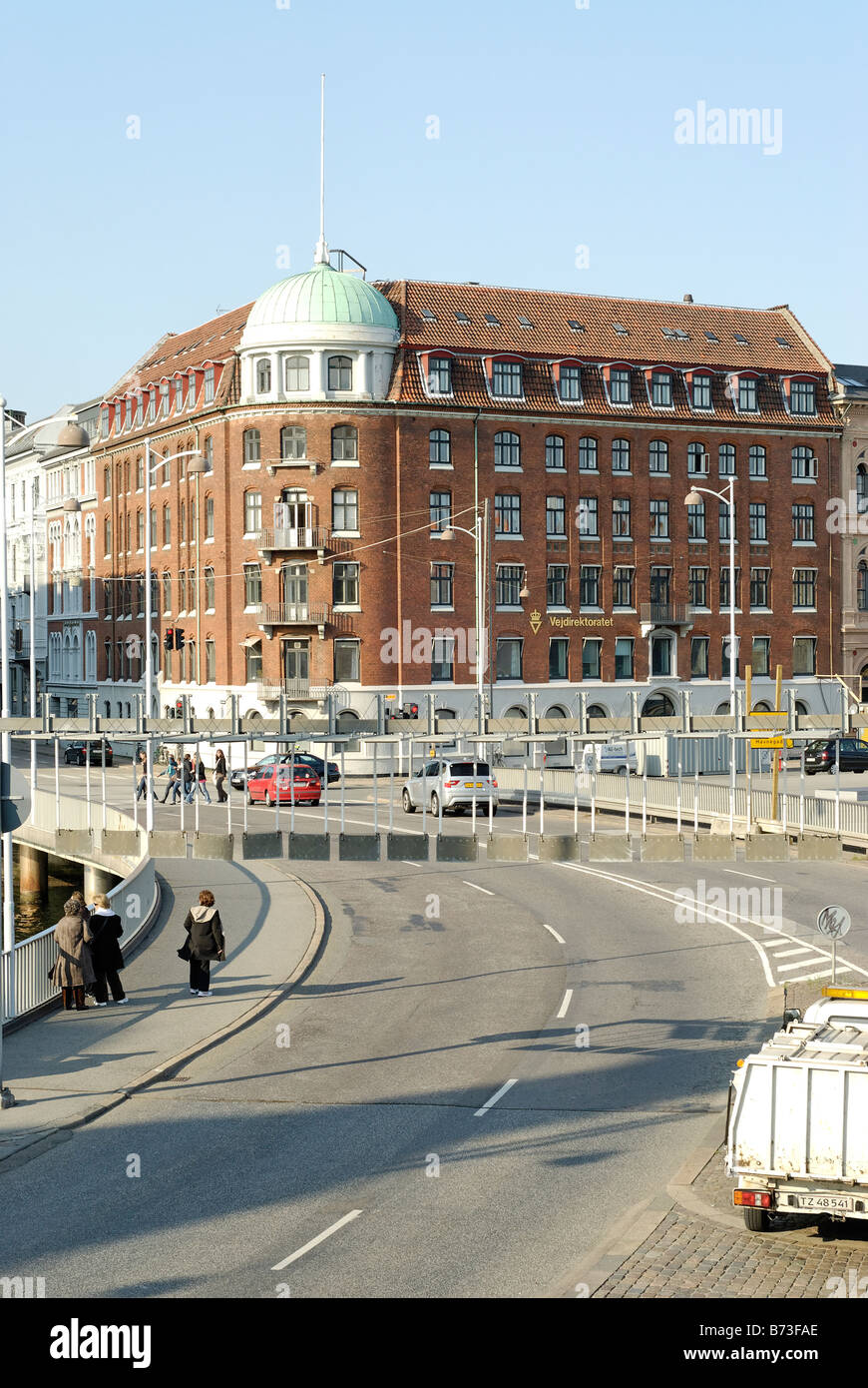 View on the Niels Juels Gade from the Christian bridge Copenhagen Denmark  Stock Photo - Alamy
