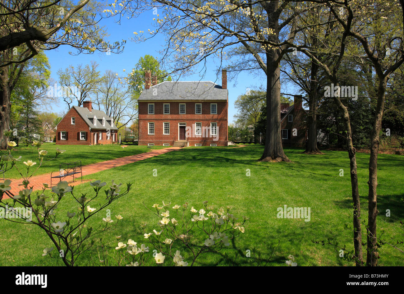 Colonial Plantation Usa Stock Photos & Colonial Plantation Usa Stock