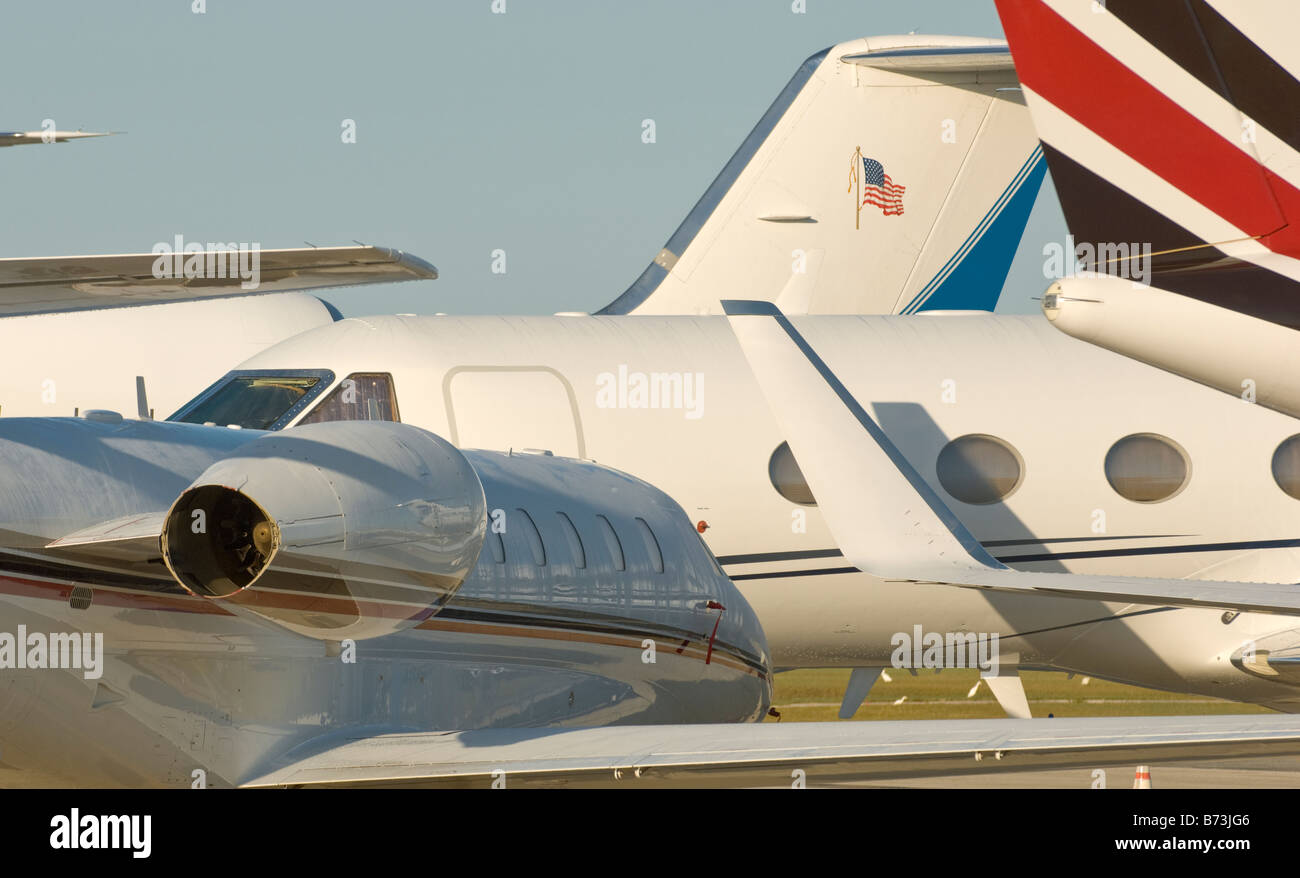 Jet Aircraft on tarmac at airport Stock Photo - Alamy