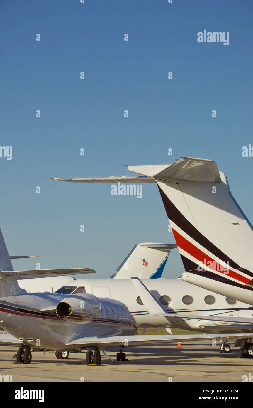 Jet Aircraft on tarmac at airport Stock Photo - Alamy