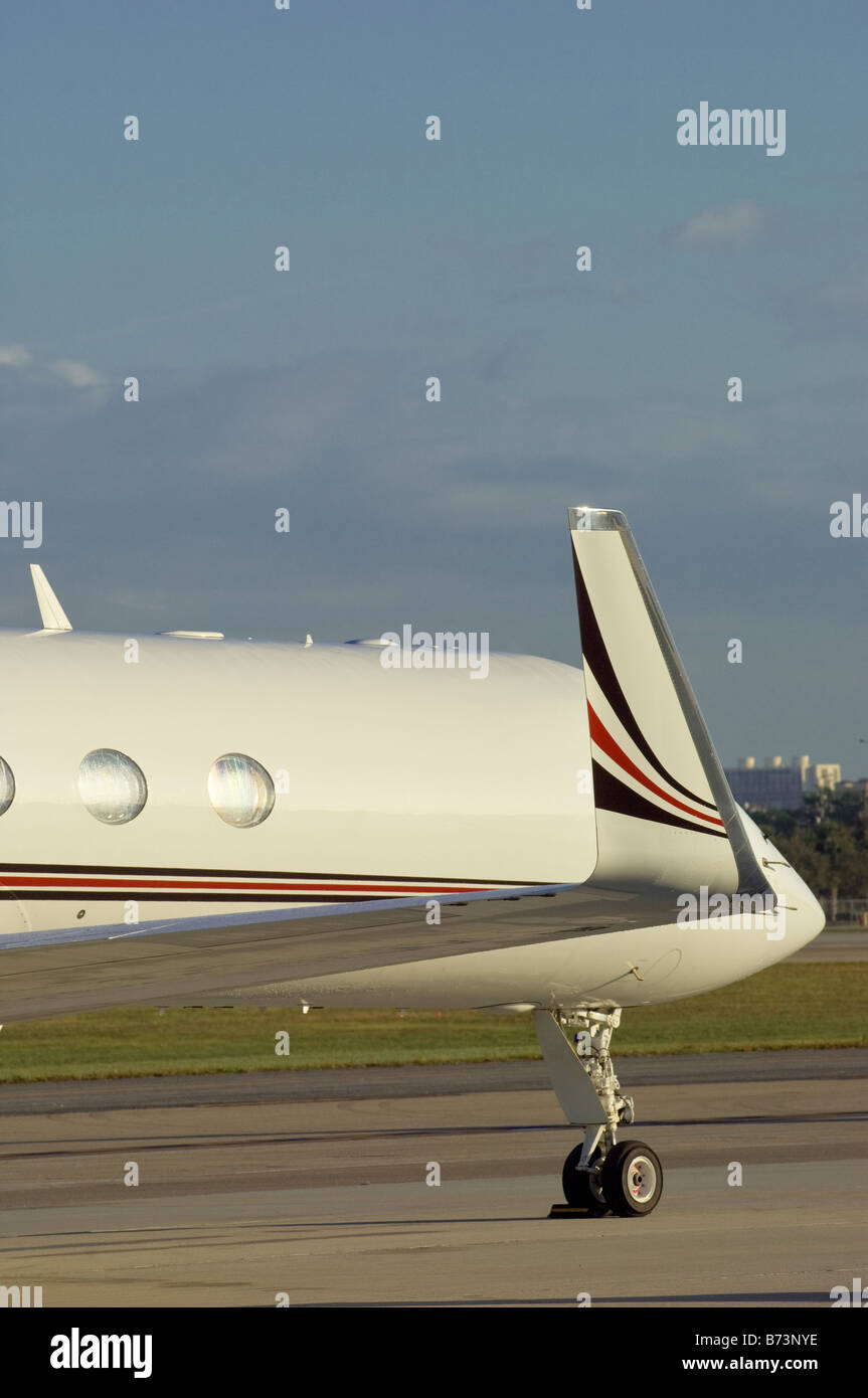 Jet Aircraft on tarmac at airport Stock Photo - Alamy