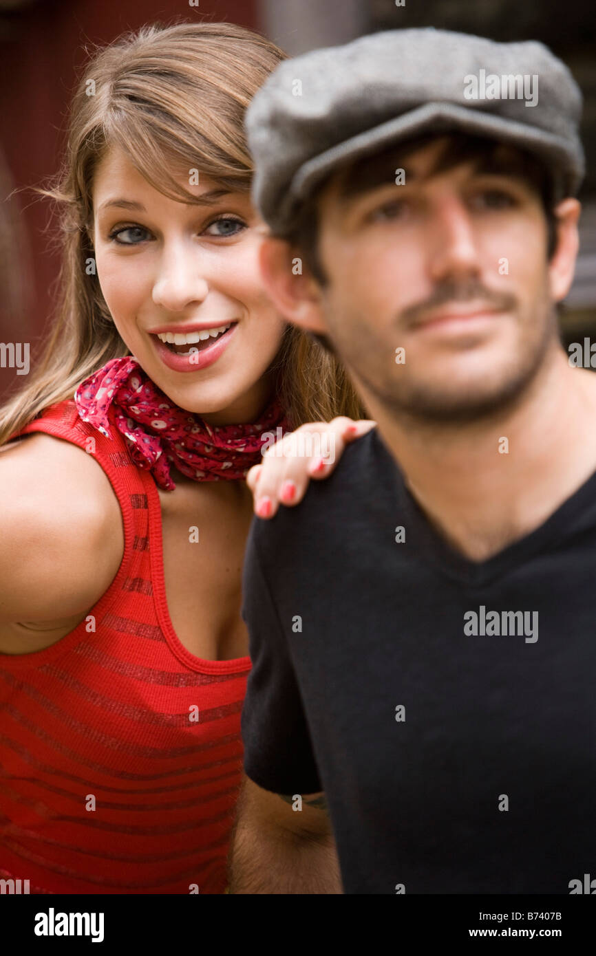 Exterior portrait attractive young hi-res stock photography and images ...