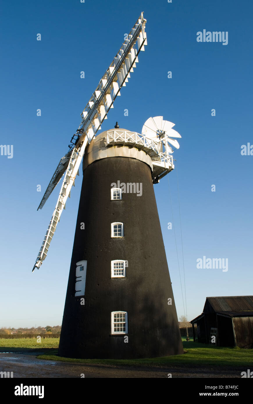Pakenham Windmill, Pakenham, Suffolk, England Stock Photo Alamy