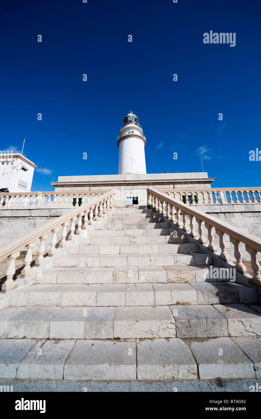 Mallorca Far de Formentor lighthouse Cap Formentor Stock Photo Alamy