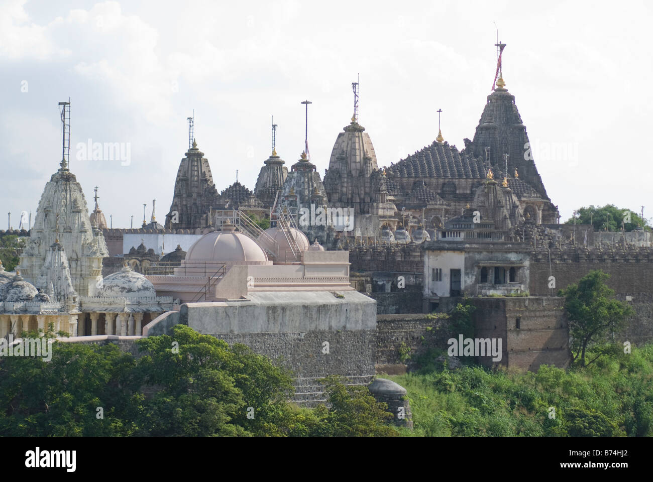 Palitana jain temples hi-res stock photography and images - Alamy