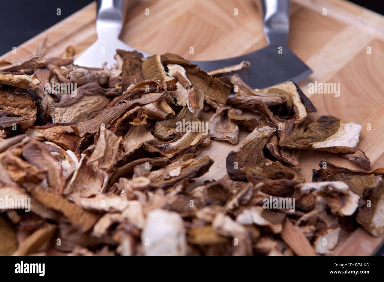 Dried Porcini Mushrooms Stock Photo Alamy
