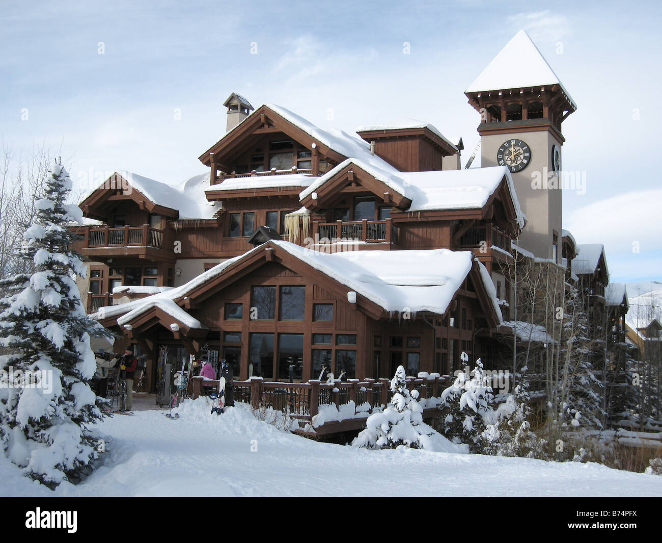 Arrowhead village at Beaver Creek ski resort Colorado Stock Photo - Alamy