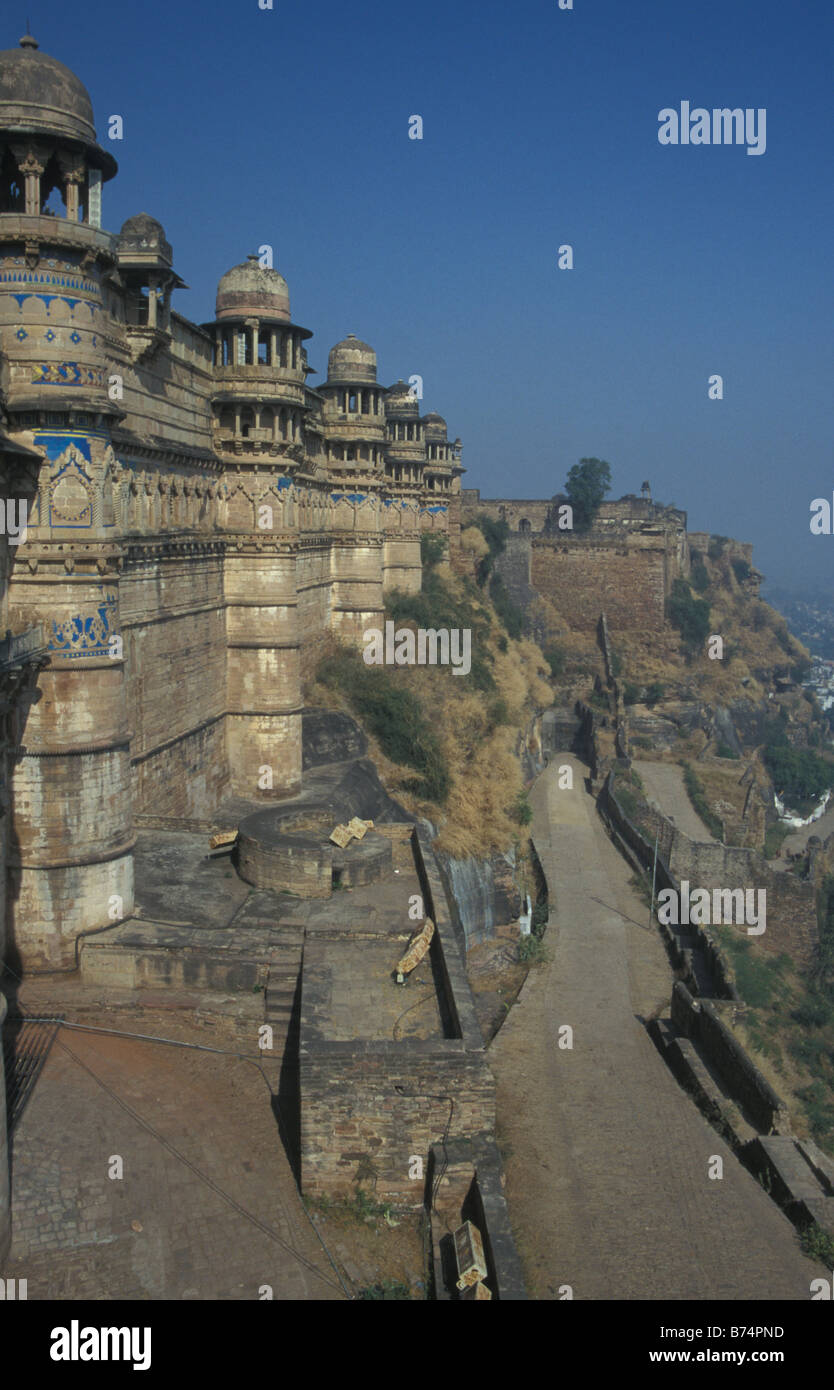 Gwalior fort Madhya Pradesh India Stock Photo