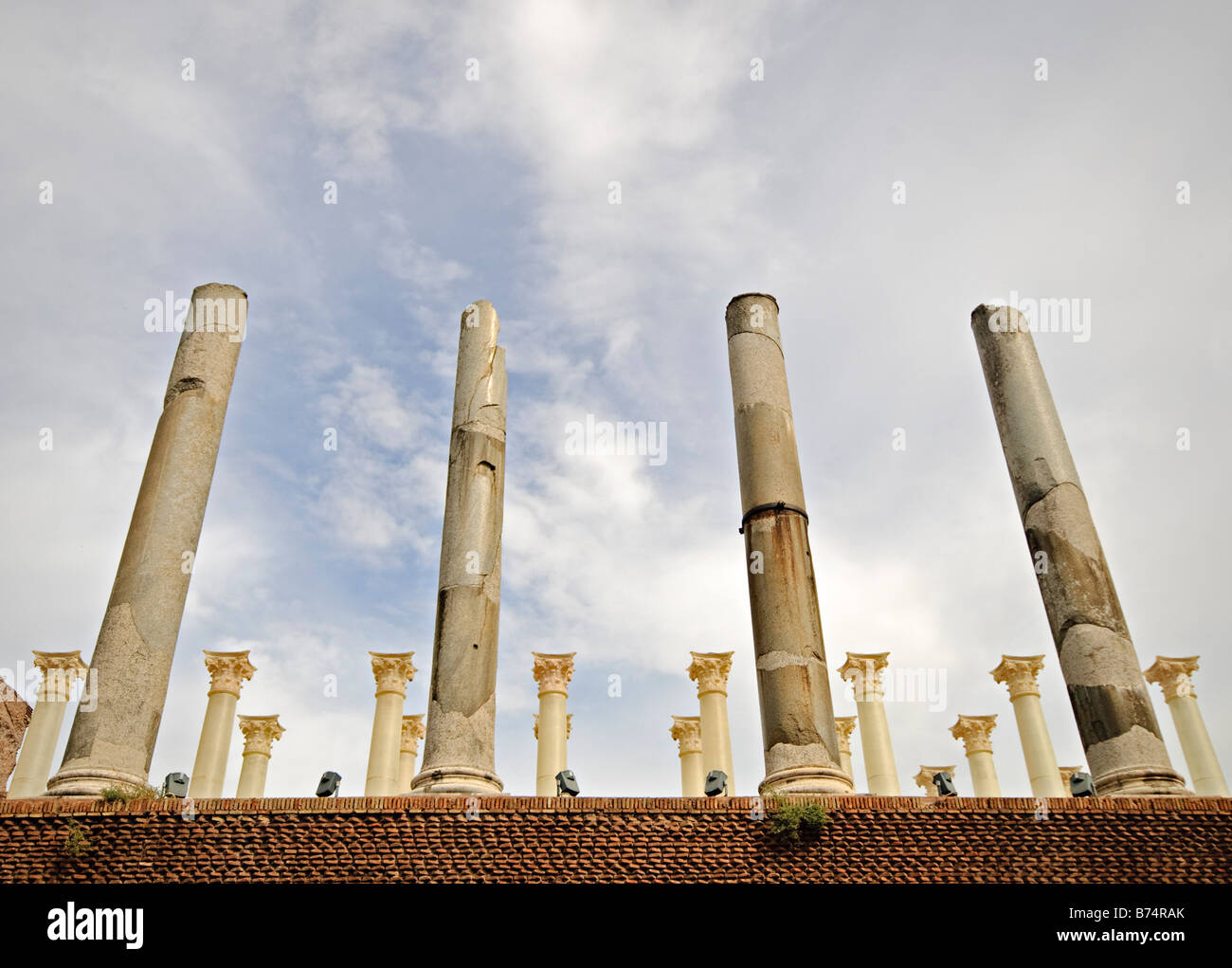 Columns near the Colosseum, Rome Stock Photo Alamy