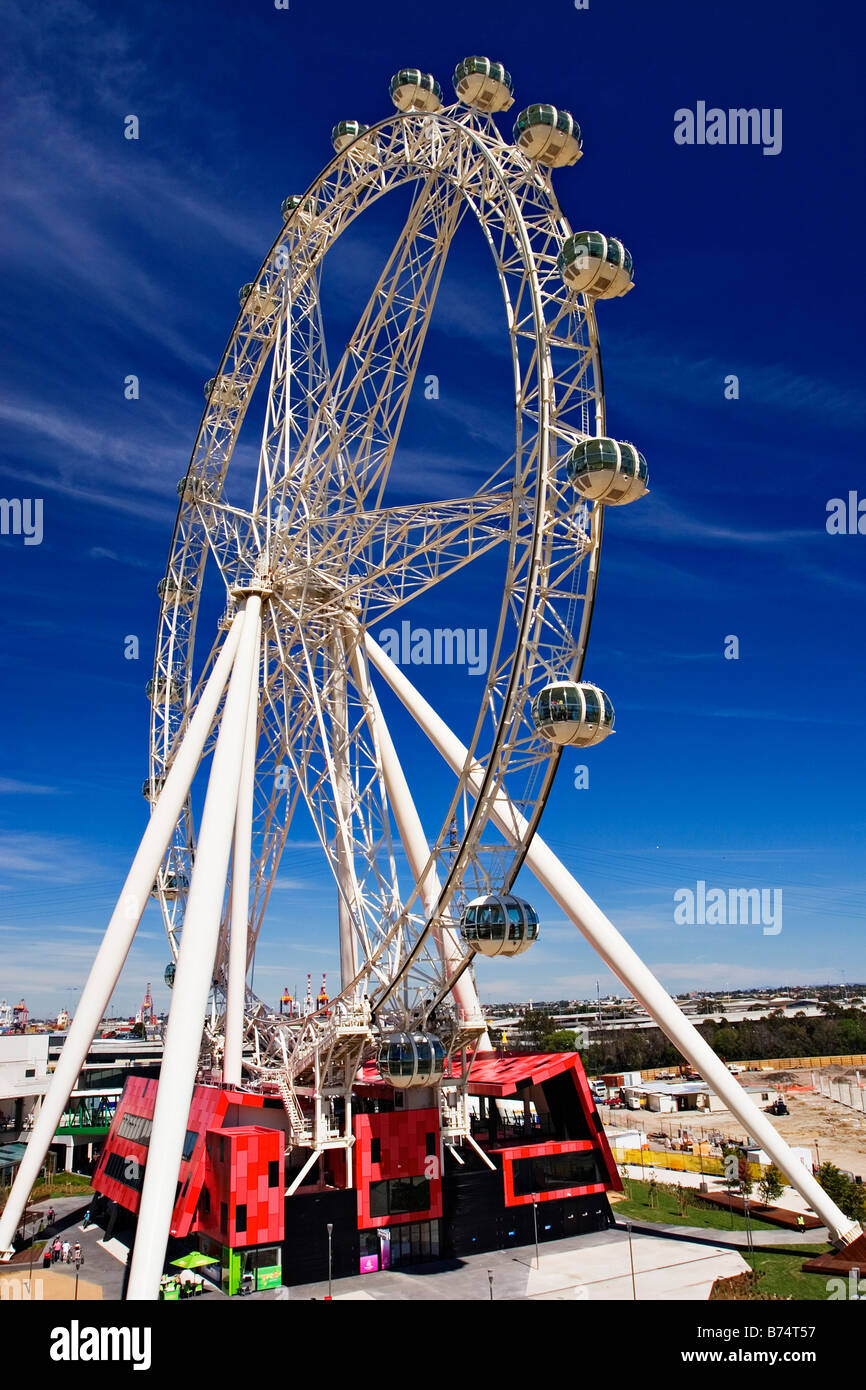 Melbourne Attractions / "The Southern Star Observation Wheel Stock Photo 21619731 Alamy