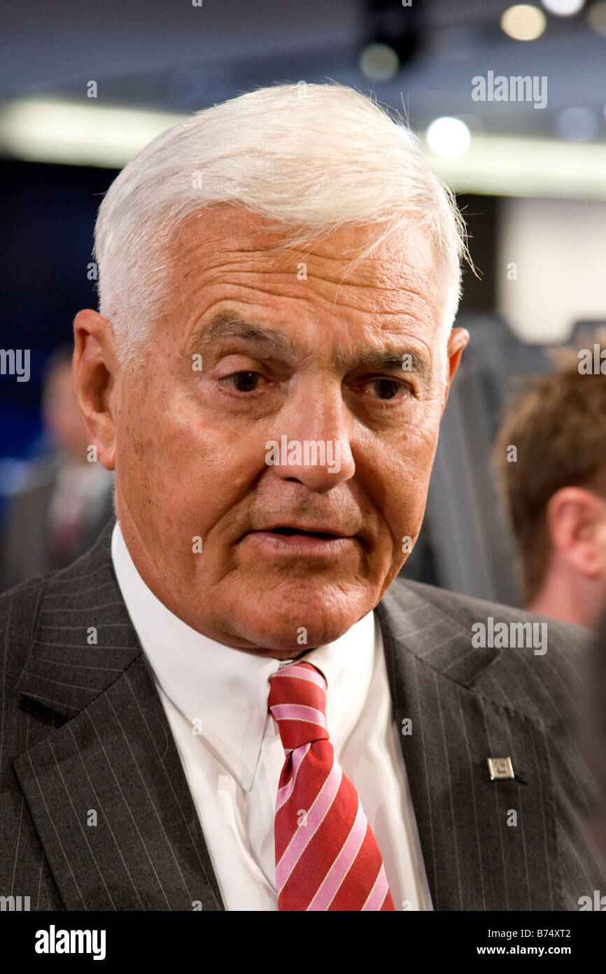 Bob Lutz Vice Chairman of Global Product Development at General Motors Stock Photo Alamy