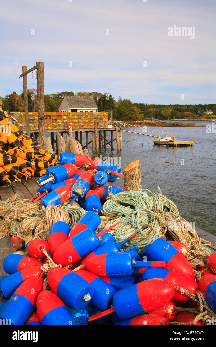 Lobster pot buoy hi-res stock photography and images - Alamy