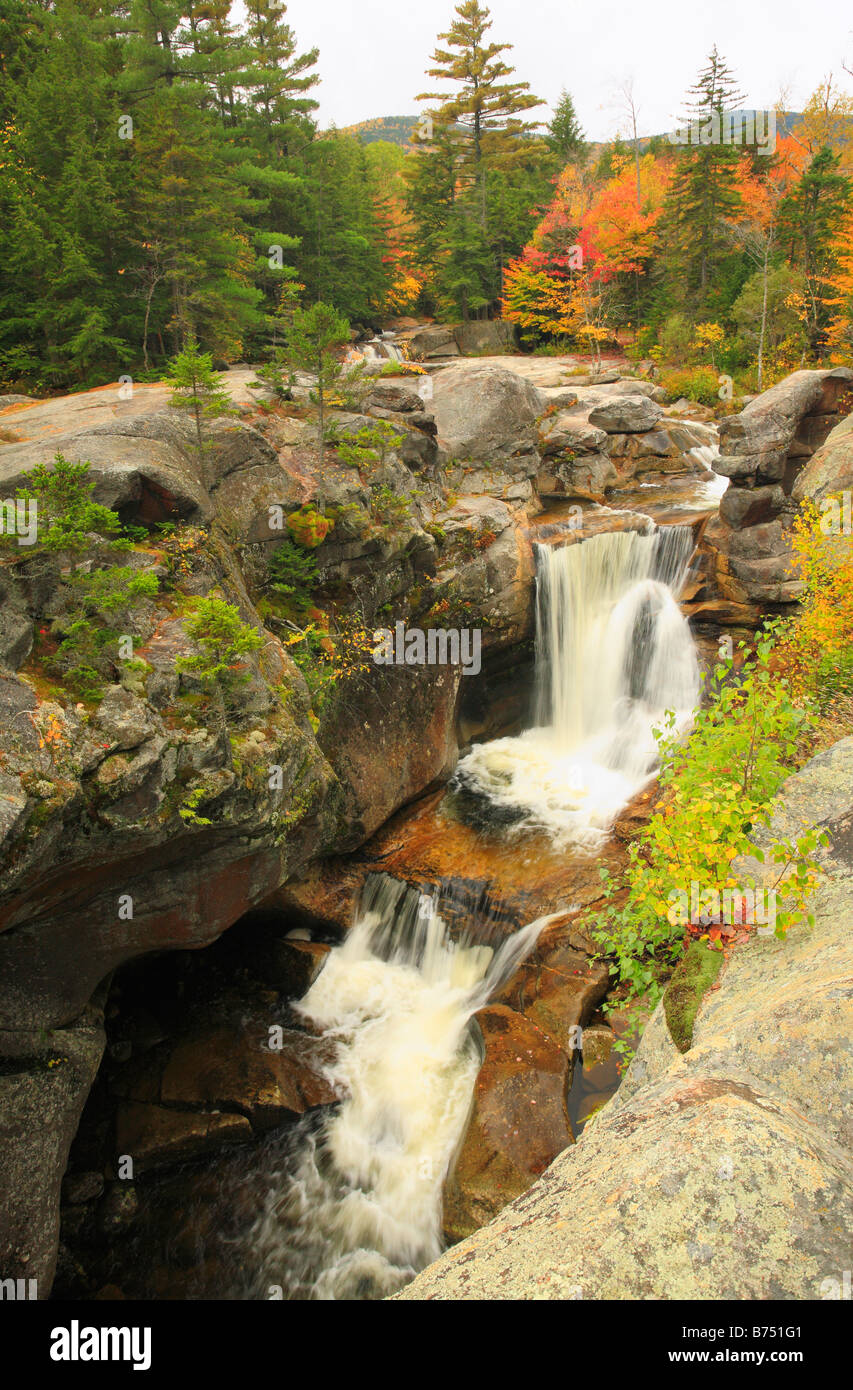 Screw Auger Falls, Grafton Notch State Park, Newry, White Mountains