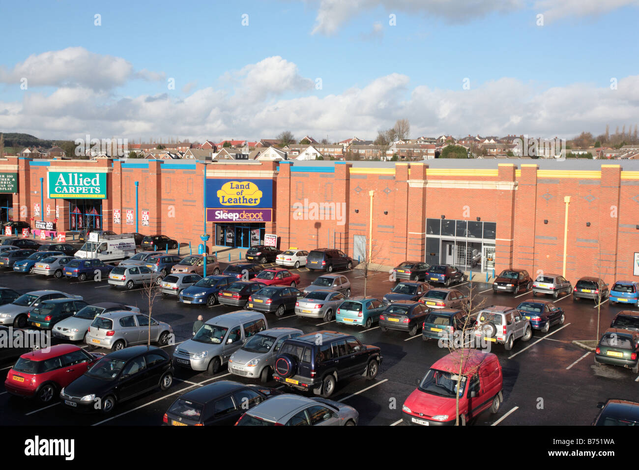 Land of Leather, Sleep Depot and Allied Carpets, Centre Retail Park