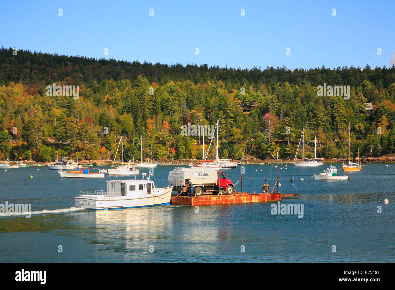 Beal and Bunker Ferry, Northeast Harbor, Mount Desert Island, Maine