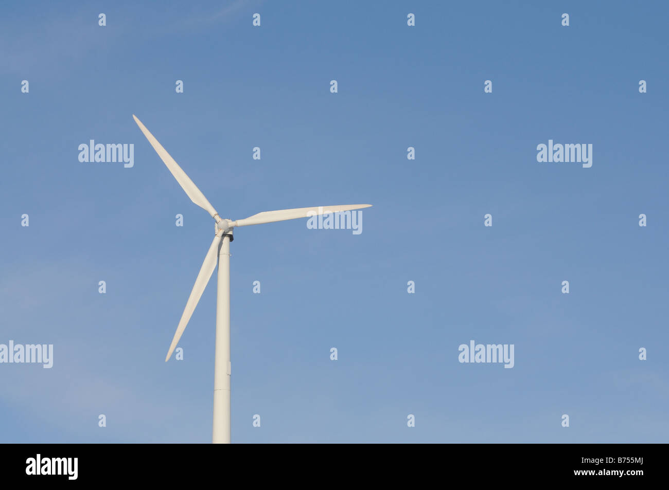 Wind turbine propeller Stock Photo Alamy