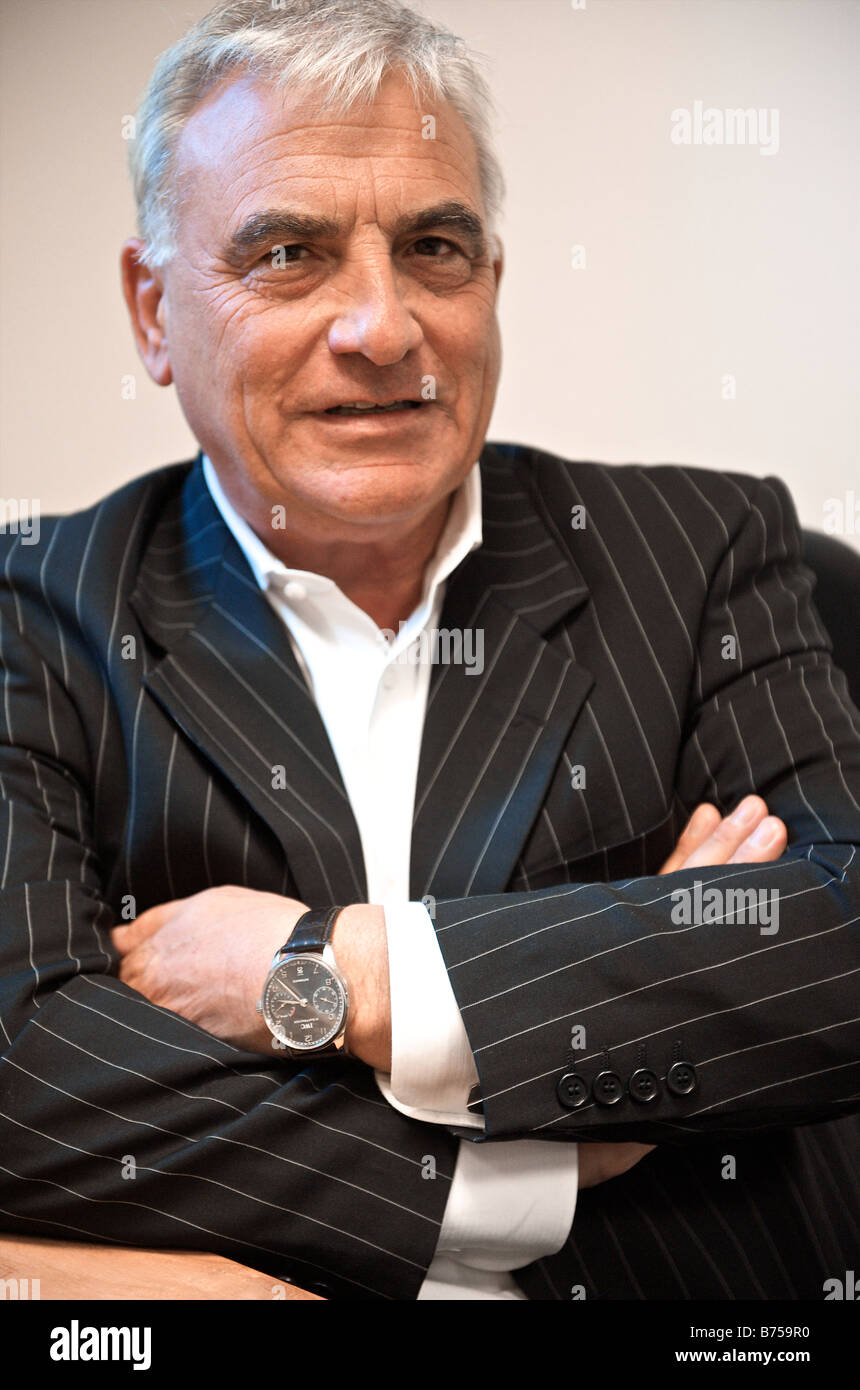 Portrait of TV personality Rik Felderhof Stock Photo
